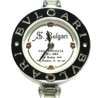 ブルガリ(BVLGARI)のBVLGARI(ブルガリ) 腕時計美品  B-zero1 BZ22S レディース コレッツィオーネ 白×ピンクゴールド(腕時計)