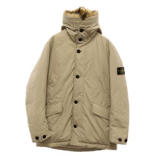 ストーンアイランド(STONE ISLAND)のSTONE ISLAND ストーンアイランド MICRO REPS DOWN マイクロ レスプ ファーフード ダウンジャケット ベージュ 691542926-A(ダウンジャケット)