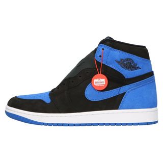 ナイキ(NIKE)のNIKE ナイキ AIR JORDAN 1 RETRO HIGH OG Royal Reimagined ジョーダン 1 レトロハイ OG ハイカットスニーカー ブルー/ブラック US9.5/27.5cm DZ5485-042(スニーカー)