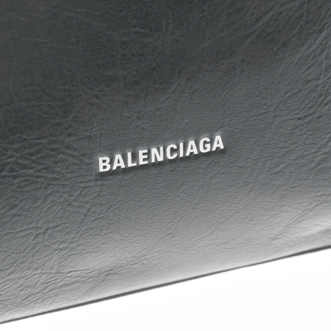 Balenciaga(バレンシアガ)のBALENCIAGA バレンシアガ EXPLORER TOTE エクスプローラー ラムスキン トートバッグ ショルダーバッグ ブラック 638804 10000 メンズのバッグ(トートバッグ)の商品写真