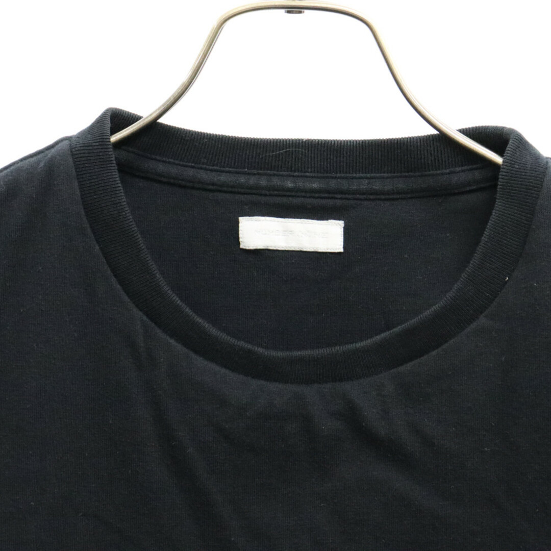 NUMBER (N)INE(ナンバーナイン)のNUMBER (N)INE ナンバーナイン 00AW メッセージプリント 半袖カットソー パファー半袖Tシャツ ブラック メンズのトップス(Tシャツ/カットソー(半袖/袖なし))の商品写真