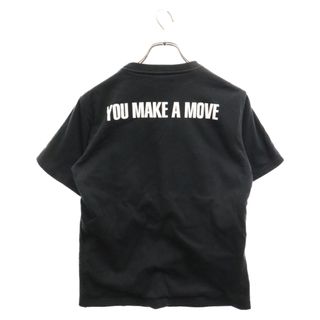 NUMBER (N)INE ナンバーナイン 00AW メッセージプリント 半袖カットソー パファー半袖Tシャツ ブラック