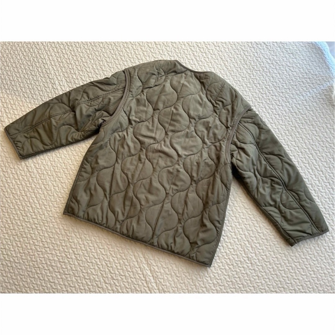 GU【2WAYオーバーサイズキルティングブルゾン】Olive・M size