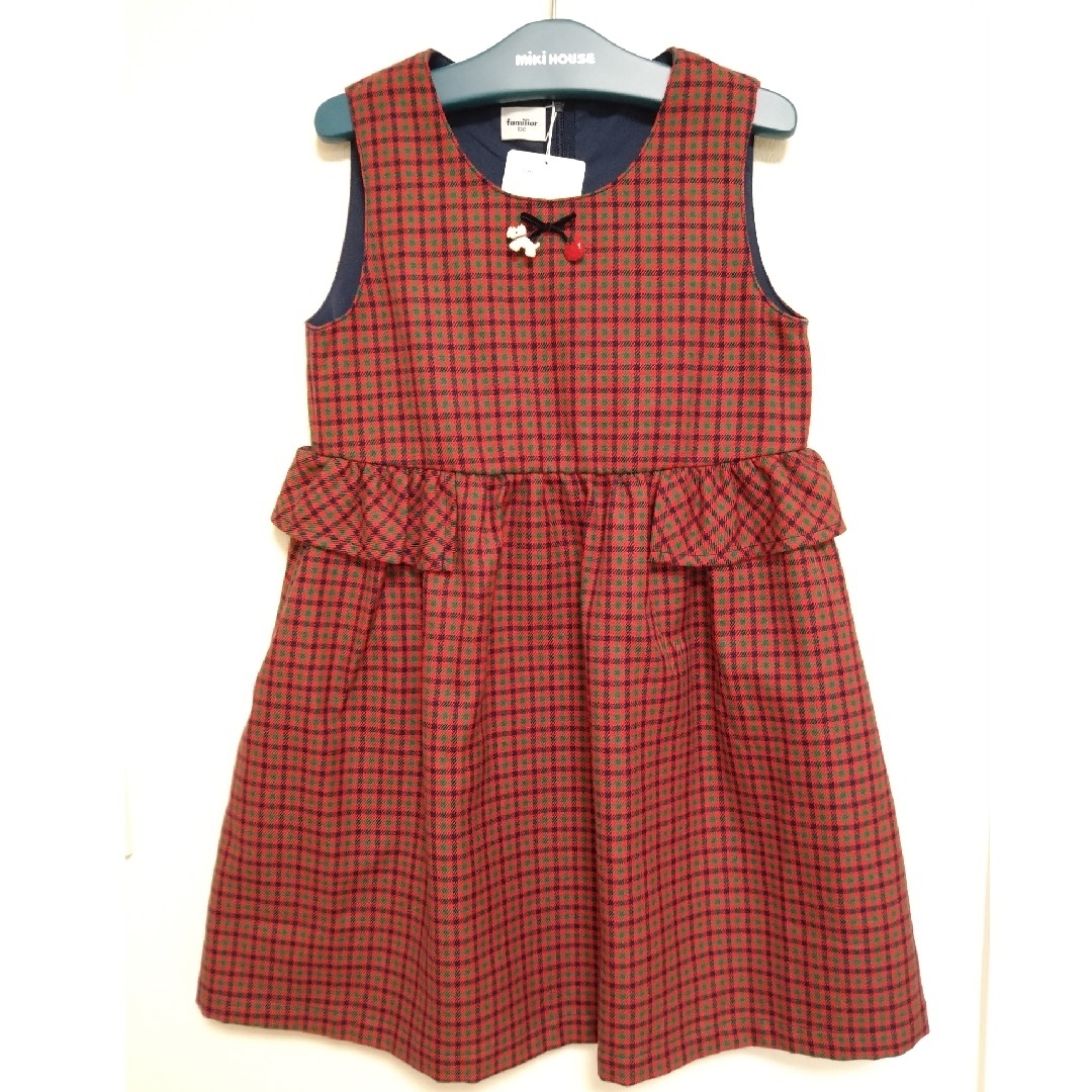 familiar(ファミリア)の☆新品☆Familiaワンピース キッズ/ベビー/マタニティのキッズ服女の子用(90cm~)(ドレス/フォーマル)の商品写真