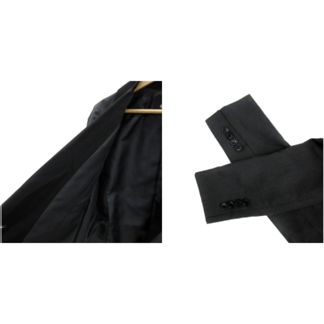 JILL by JILLSTUART(ジルバイジルスチュアート)のジルバイジルスチュアート テーラードジャケット シングルボタン S グレー 黒 レディースのジャケット/アウター(その他)の商品写真