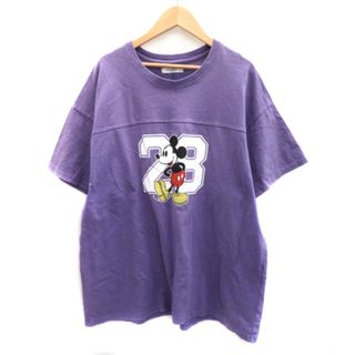 フリークスストア × ディズニー Tシャツ カットソー 半袖 ラウンドネック(Tシャツ(半袖/袖なし))