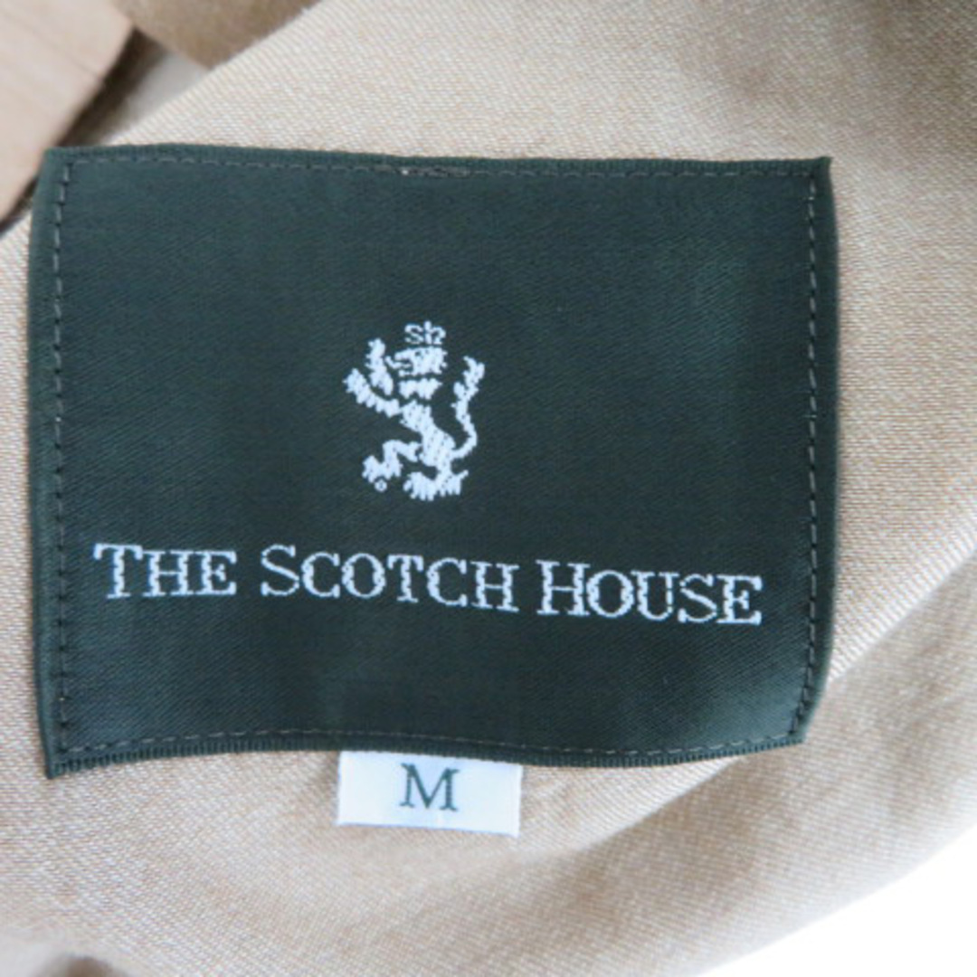 THE SCOTCH HOUSE(ザスコッチハウス)のザ スコッチ ハウス ワークシャツ カジュアルシャツ 半袖 無地 リネン メンズのトップス(シャツ)の商品写真