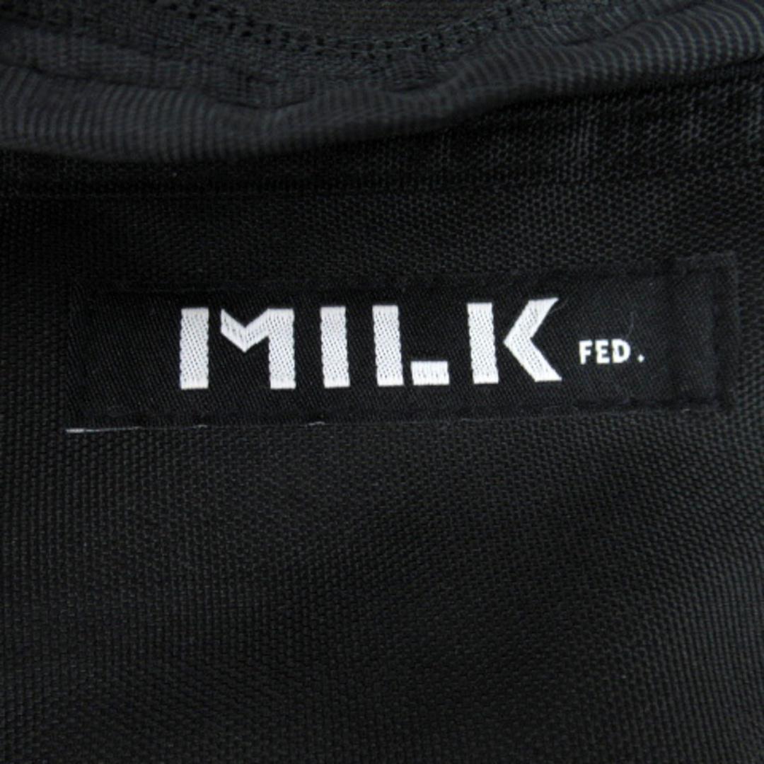 MILKFED.(ミルクフェド)のミルクフェド ウエストバッグ ボディバッグ 2WAY ロゴ ナイロンキャンバス レディースのバッグ(ボディバッグ/ウエストポーチ)の商品写真