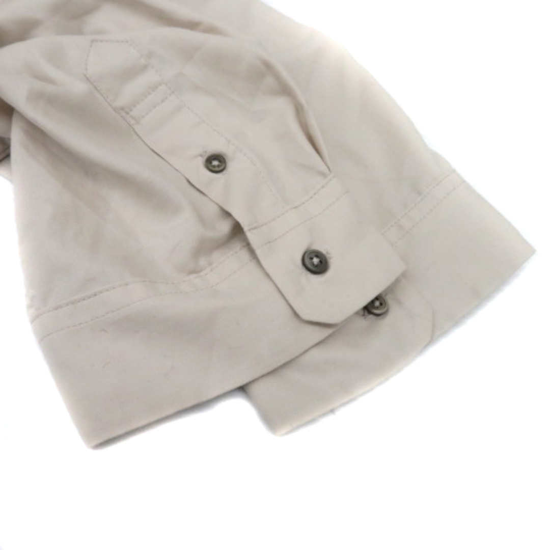 TAKEO KIKUCHI(タケオキクチ)のタケオキクチ カジュアルシャツ 七分袖 無地 L ベージュ /YK23 ■MO メンズのトップス(シャツ)の商品写真