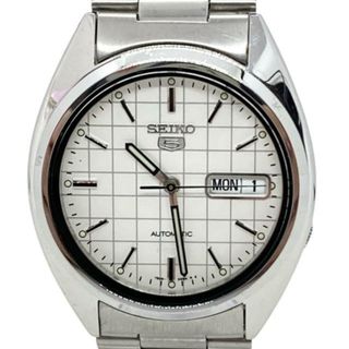 セイコー(SEIKO)のSEIKO(セイコー) 腕時計 5(ファイブ) 7S26-3040 メンズ 白(その他)