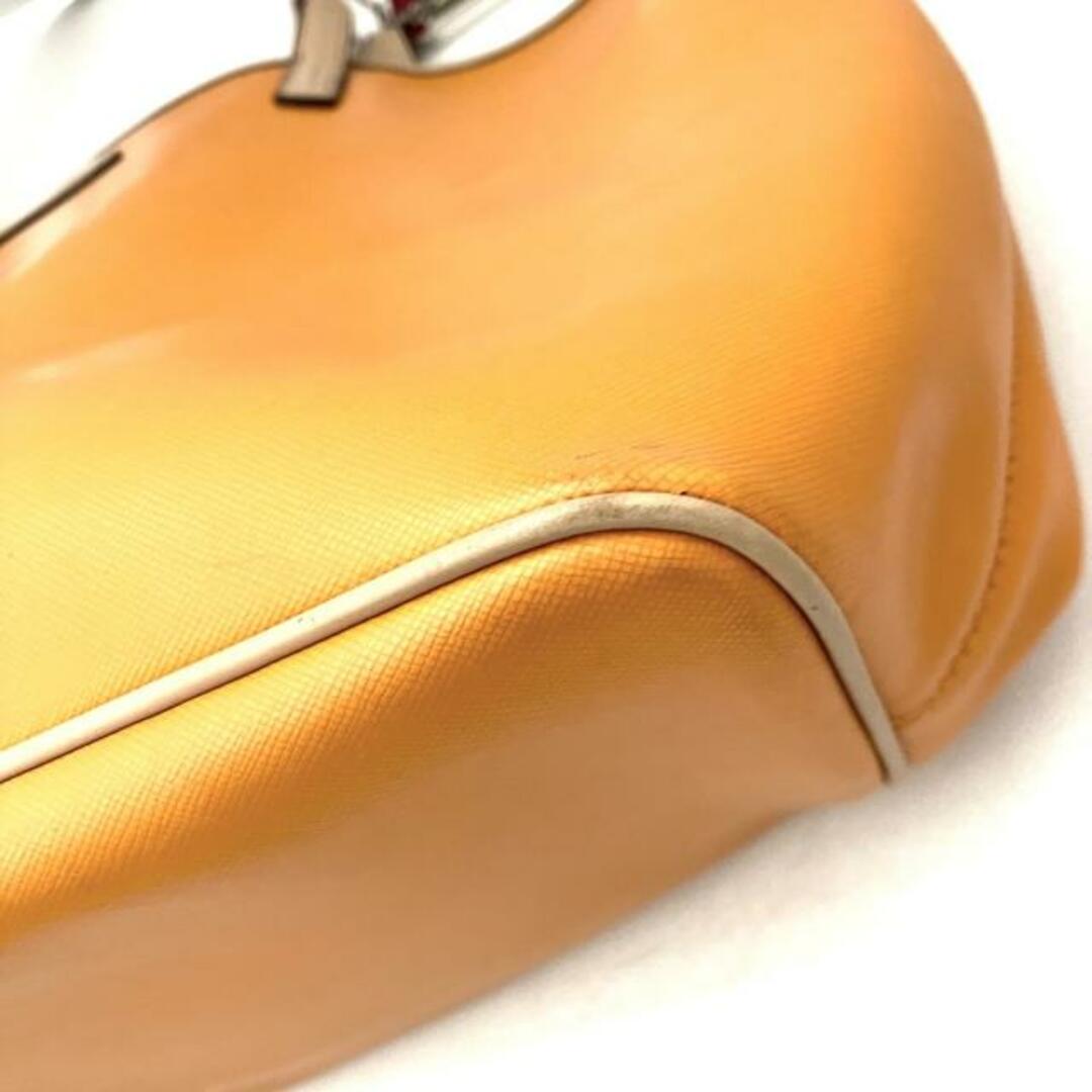 COACH(コーチ)のCOACH(コーチ) トートバッグ - F33003 オレンジ×ベージュ PVC(塩化ビニール)×レザー レディースのバッグ(トートバッグ)の商品写真