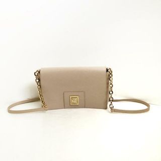 フルラ(Furla)のFURLA(フルラ) ショルダーバッグ キム ベージュ チェーンショルダー レザー(ショルダーバッグ)