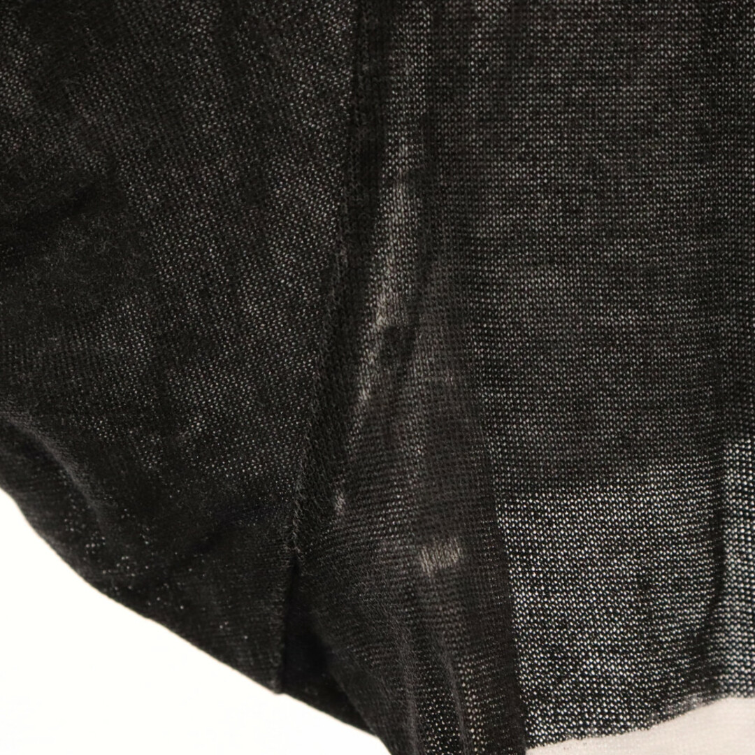 Saint Laurent(サンローラン)のSAINT LAURENT PARIS サンローランパリ 15SS ボーダーペイント 半袖 Tシャツ ブラック/ホワイト 387885 Y2LP1 メンズのトップス(Tシャツ/カットソー(半袖/袖なし))の商品写真