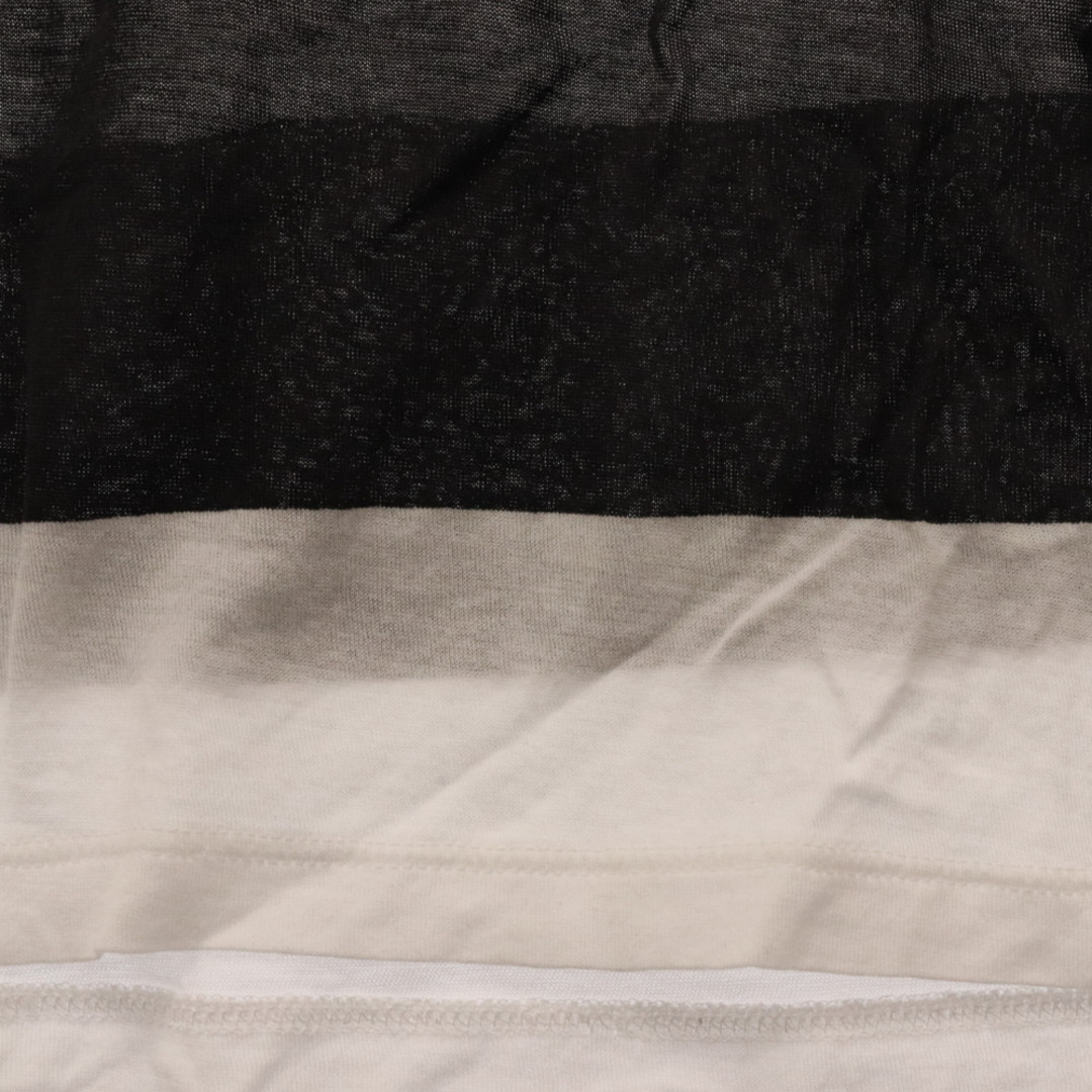 Saint Laurent(サンローラン)のSAINT LAURENT PARIS サンローランパリ 15SS ボーダーペイント 半袖 Tシャツ ブラック/ホワイト 387885 Y2LP1 メンズのトップス(Tシャツ/カットソー(半袖/袖なし))の商品写真