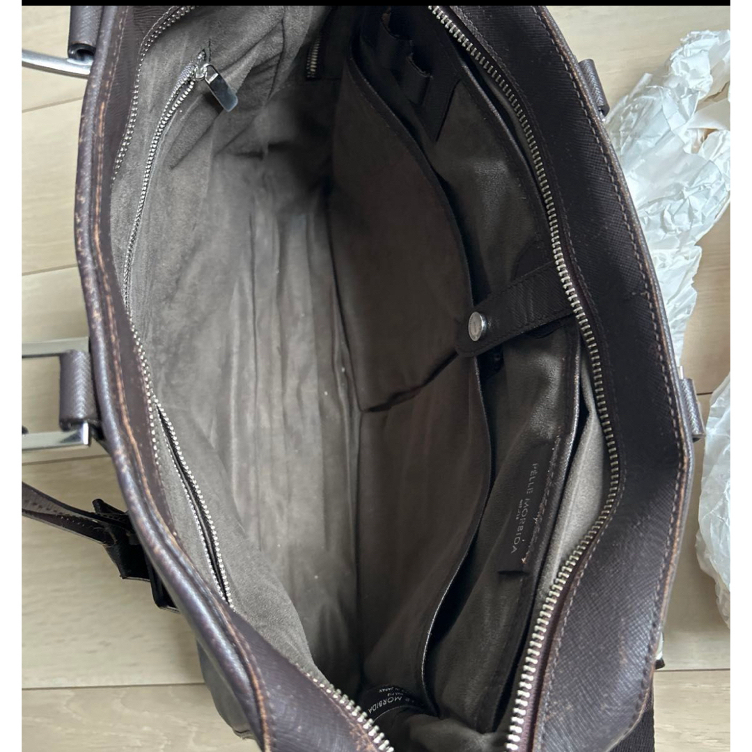 PELLE MORBIDA(ペッレ モルビダ)のペッレモルビダ ビジネスバッグ ブリーフケース 本革 2way 袋付き メンズのバッグ(ビジネスバッグ)の商品写真