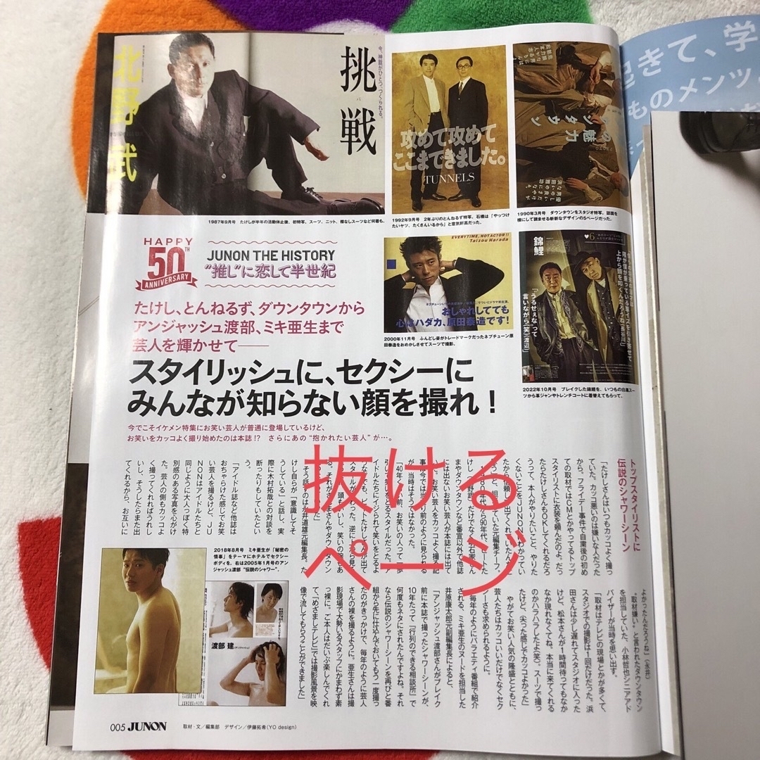 主婦と生活社(シュフトセイカツシャ)の【匿名配送】雑誌 JUNON 2024年5月号 エンタメ/ホビーの雑誌(音楽/芸能)の商品写真