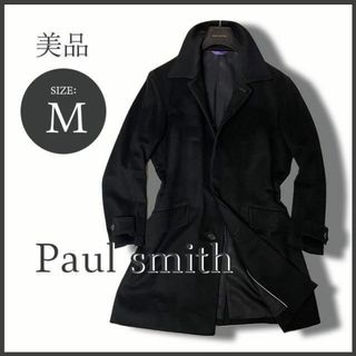 ポールスミス(Paul Smith)の英国 ポールスミス×伊・ロロピアーナ ハンドステッチ仕立て カシミヤコート M(チェスターコート)