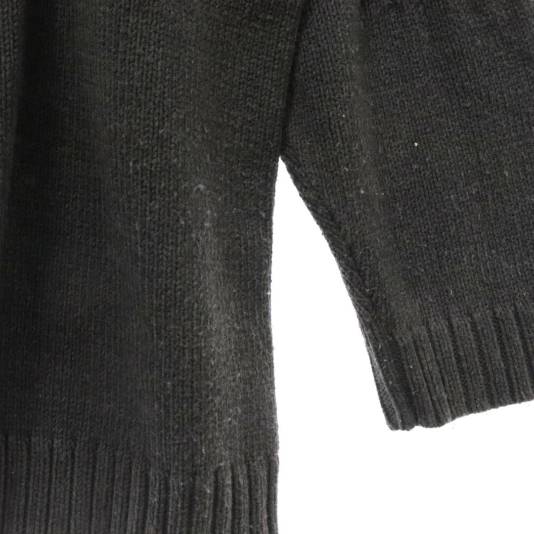 MARITHE + FRANCOIS GIRBAUD(マリテフランソワジルボー)のMARITHE FRANCOIS GIRBAUD マリテフランソワジルボー クルーネック シャトル セーター ポケット付き ニット グレー メンズのトップス(ニット/セーター)の商品写真