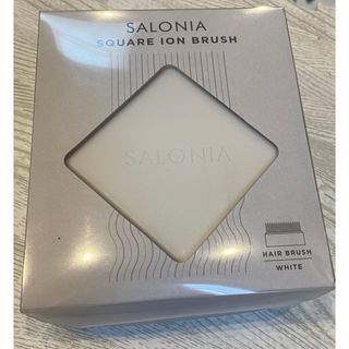 SALONIA スクエアイオンブラシ SL-014WH(その他)