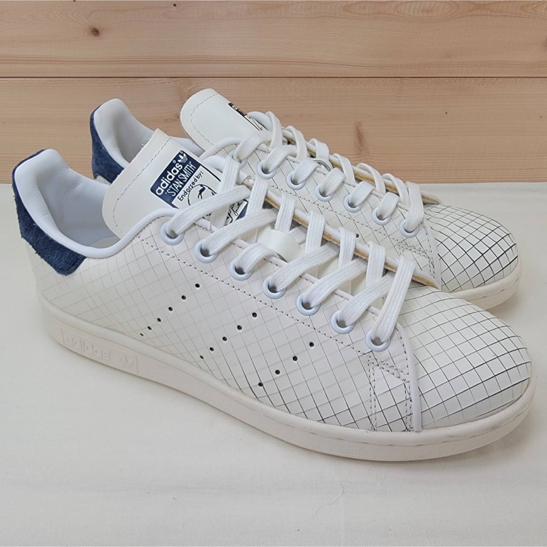 STANSMITH（adidas）(スタンスミス)のアディダス スタンスミス  ホワイト／ネイビー 24㎝ レディースの靴/シューズ(スニーカー)の商品写真