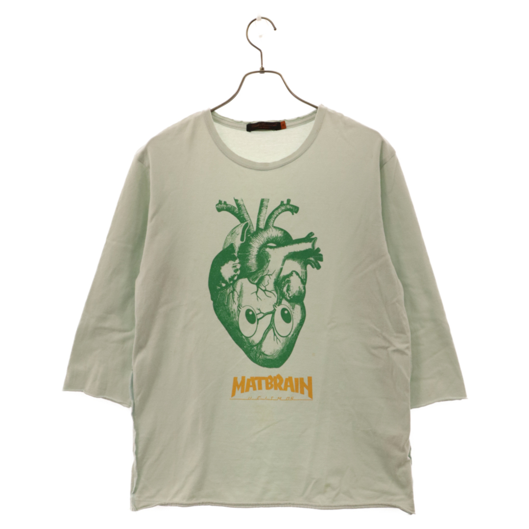 UNDERCOVER(アンダーカバー)のUNDERCOVER アンダーカバー 05SS but beautiful2期 MAT BRAIN プリント 半袖Tシャツ グラフィック 半袖カットソー ブルー メンズのトップス(Tシャツ/カットソー(半袖/袖なし))の商品写真