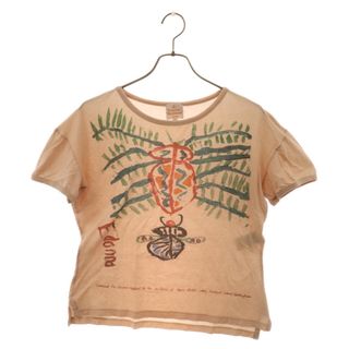 Vivienne Westwood ヴィヴィアンウエストウッド 90s オーブプリント 半袖カットソー グラフィックプリント 半袖Tシャツ ピンク