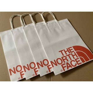 ザノースフェイス(THE NORTH FACE)のTHE NORTH FACE ホワイトレーベル ショッパー ショップ袋 S 4枚(ショップ袋)