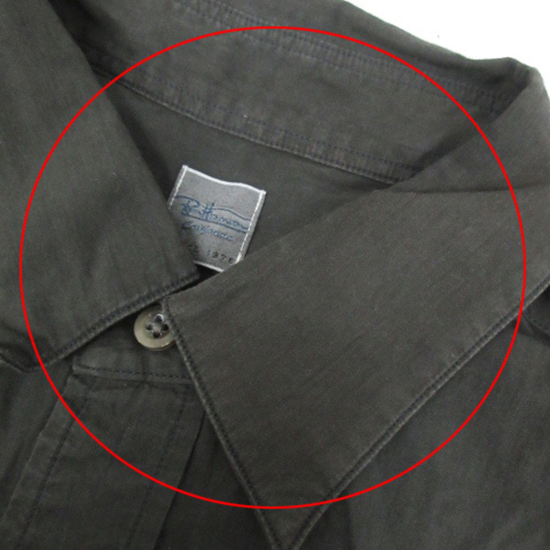 Ron Herman(ロンハーマン)のロンハーマン カジュアルシャツ 長袖 無地 M カーキ /FF12 メンズのトップス(シャツ)の商品写真