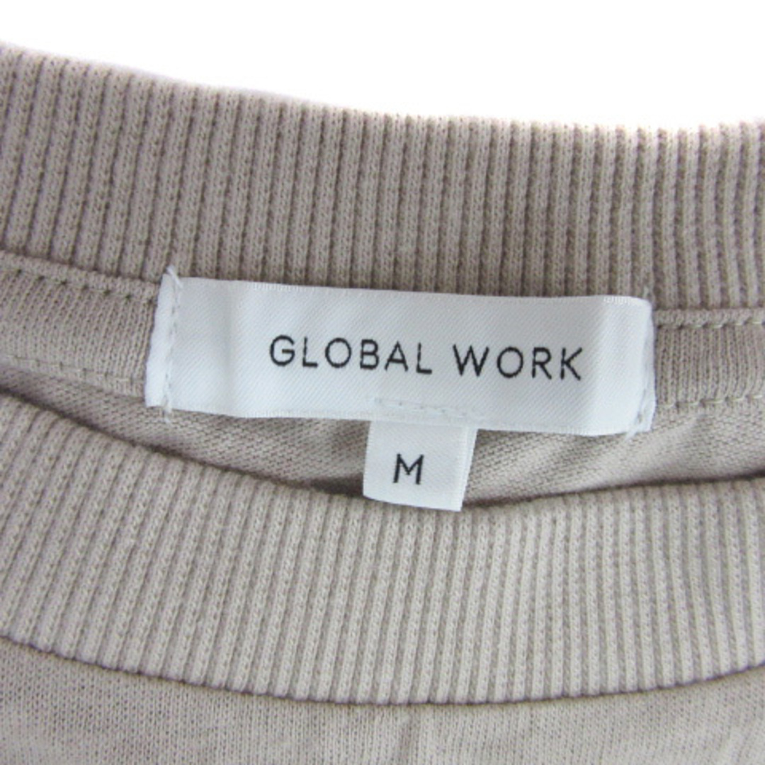 GLOBAL WORK(グローバルワーク)のグローバルワーク Tシャツ カットソー 半袖 無地 レイヤード風 ライトベージュ メンズのトップス(Tシャツ/カットソー(半袖/袖なし))の商品写真