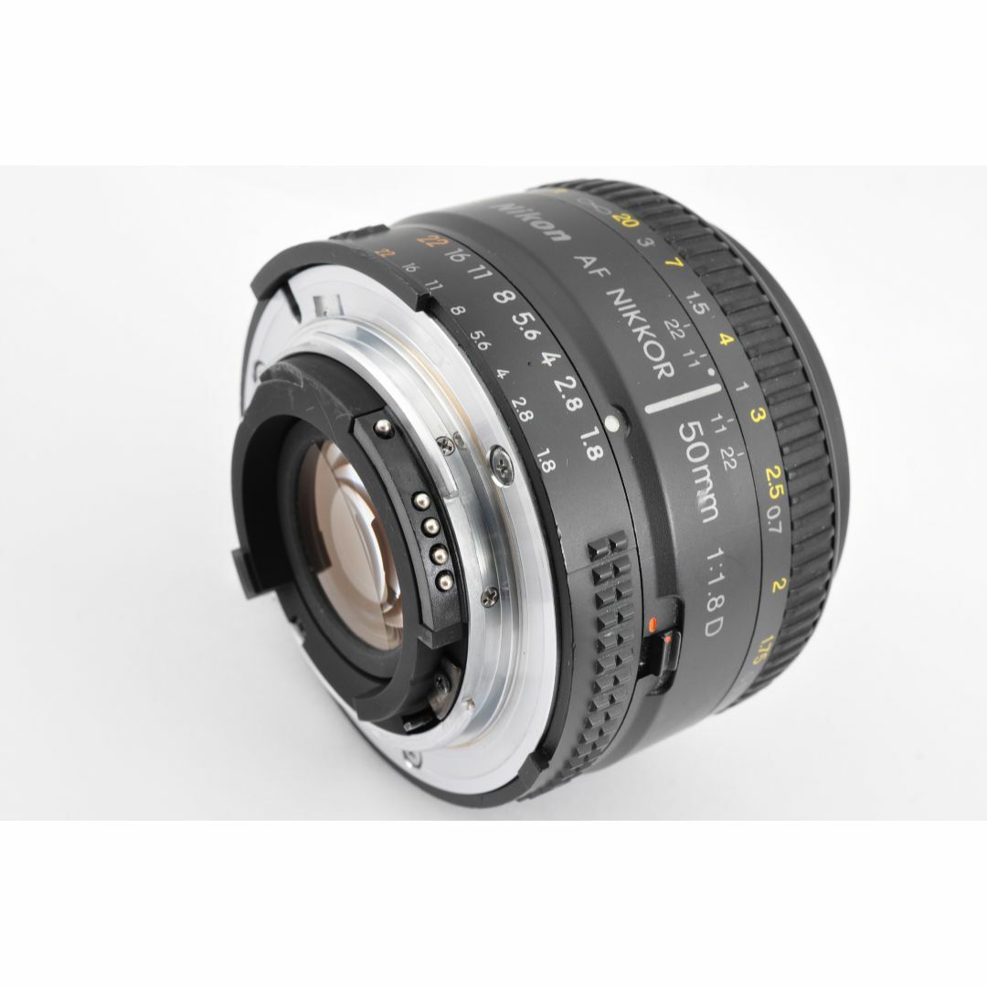 Nikon(ニコン)のNikon NIKKOR AF 50mm f/1.8D #CA06 スマホ/家電/カメラのカメラ(レンズ(単焦点))の商品写真