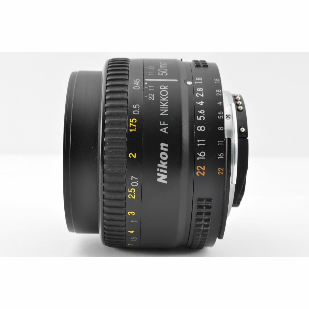 Nikon(ニコン)のNikon NIKKOR AF 50mm f/1.8D #CA06 スマホ/家電/カメラのカメラ(レンズ(単焦点))の商品写真