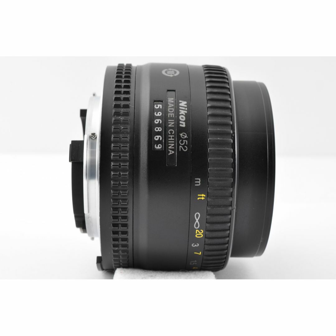 Nikon(ニコン)のNikon NIKKOR AF 50mm f/1.8D #CA06 スマホ/家電/カメラのカメラ(レンズ(単焦点))の商品写真