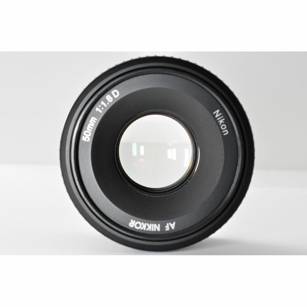 Nikon(ニコン)のNikon NIKKOR AF 50mm f/1.8D #CA06 スマホ/家電/カメラのカメラ(レンズ(単焦点))の商品写真