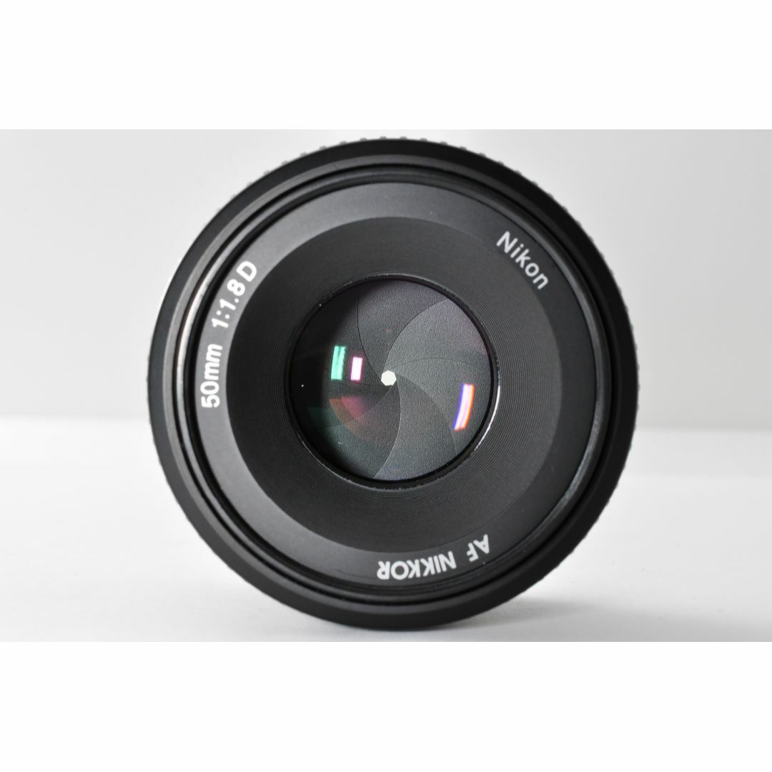 Nikon(ニコン)のNikon NIKKOR AF 50mm f/1.8D #CA06 スマホ/家電/カメラのカメラ(レンズ(単焦点))の商品写真