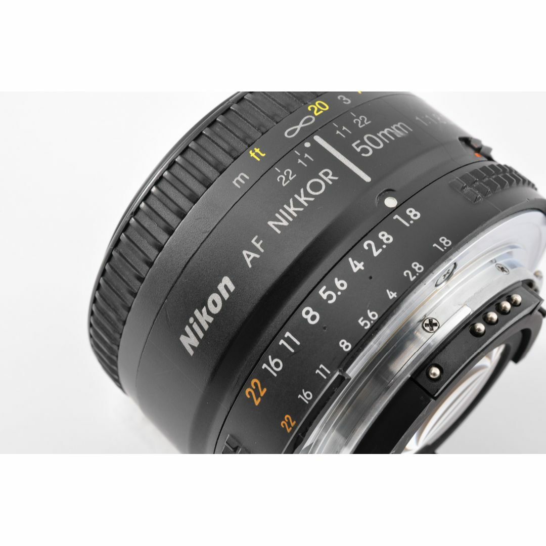 Nikon(ニコン)のNikon NIKKOR AF 50mm f/1.8D #CA06 スマホ/家電/カメラのカメラ(レンズ(単焦点))の商品写真