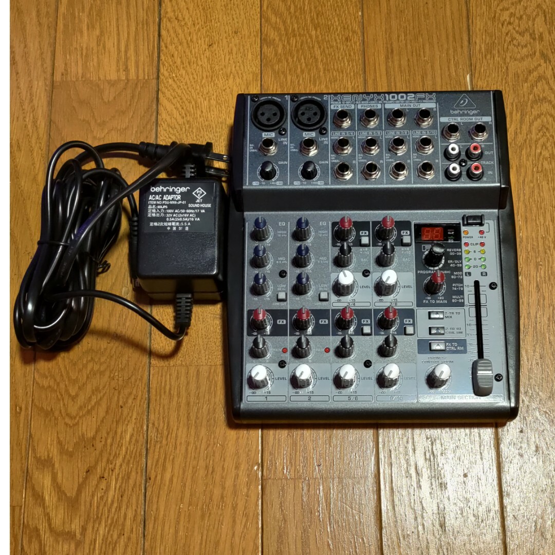 behringer(ベリンガー)の（未使用）BEHRINGER 1002FX XENYX ベリンガー ミキサー 楽器のレコーディング/PA機器(ミキサー)の商品写真