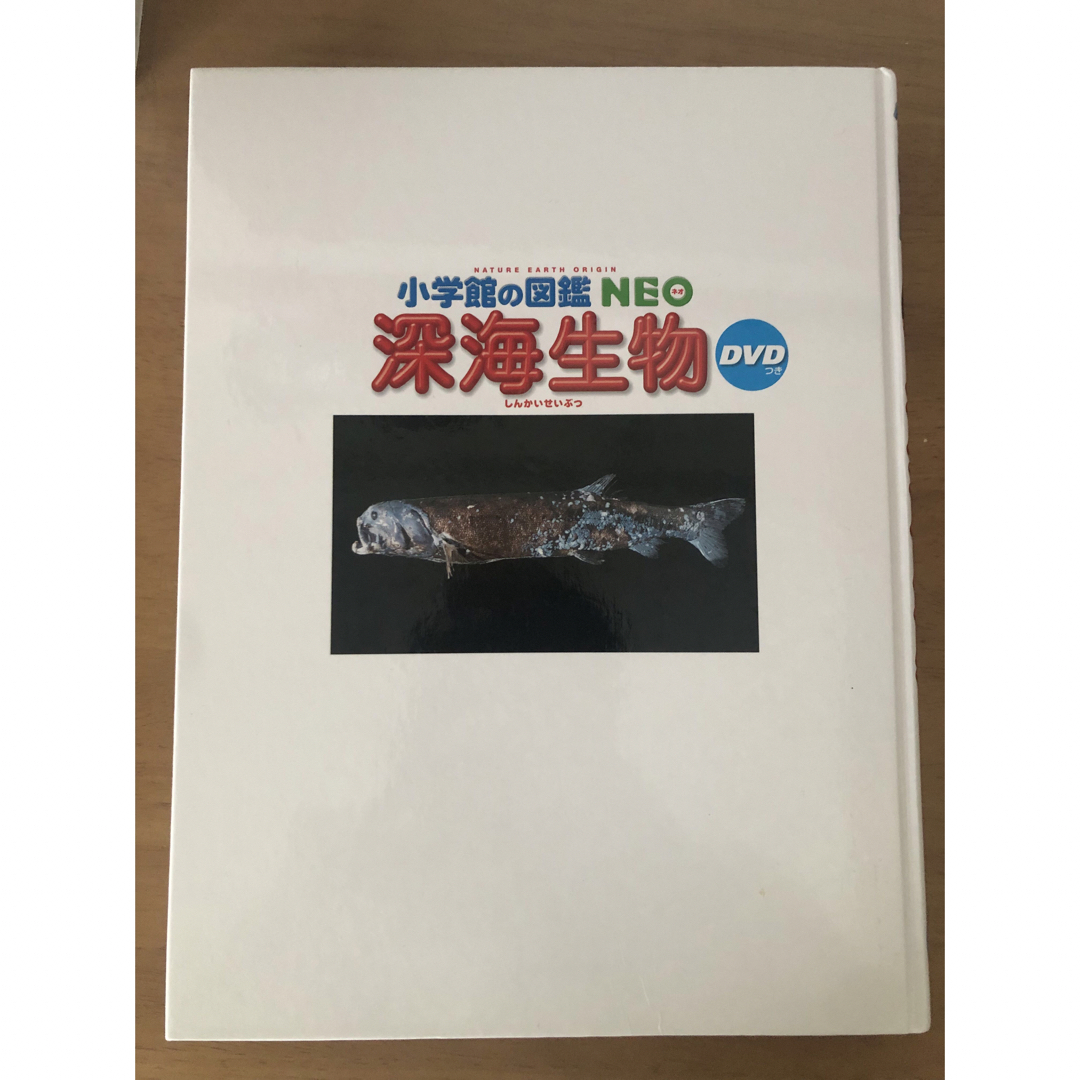 小学館(ショウガクカン)の小学館の図鑑　NEO 深海生物　DVD付き エンタメ/ホビーの本(絵本/児童書)の商品写真