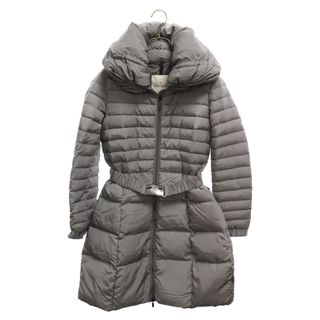 モンクレール(MONCLER)のMONCLER モンクレール FLAXINELLE ロングダウンコート アウター レディース グレー 120934993500 ダウンジャケット(ダウンジャケット)