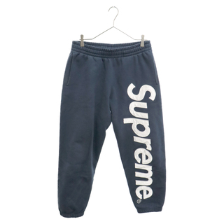 シュプリーム(Supreme)のSUPREME シュプリーム 23AW Satin Applique Sweat pant サテンアップリケスウェットパンツ ネイビー(その他)