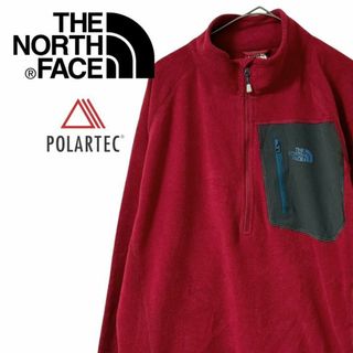 ザノースフェイス(THE NORTH FACE)のレア古着 ザノースフェイス フリース プルオーバー ポーラーテック メンズL相当(その他)