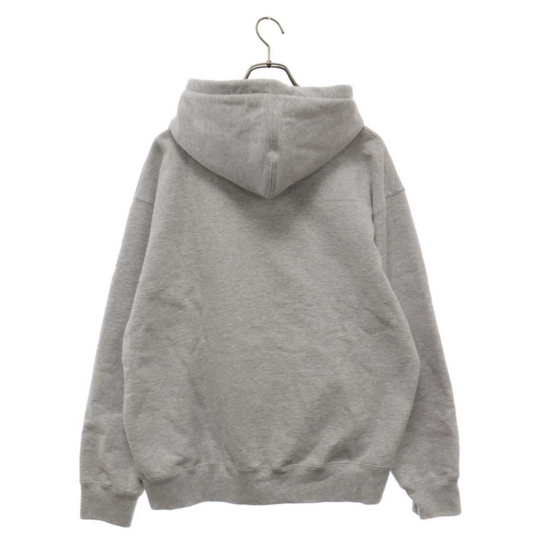 Supreme(シュプリーム)のSUPREME シュプリーム 21AW Small Box Hooded Sweatshirt スモール ボックスロゴ フーデッド スウェットシャツ プルオーバーパーカー グレー メンズのトップス(パーカー)の商品写真