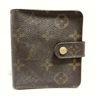 ルイヴィトン(LOUIS VUITTON)のLOUIS VUITTON(ルイヴィトン) 2つ折り財布 モノグラム コンパクトジップ M61667 - モノグラム･キャンバス(財布)