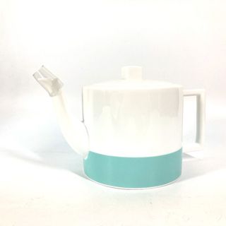 ティファニー(Tiffany & Co.)のティファニー TIFFANY&Co. ティーポット カラーブロック インテリア 食器 陶器 ブルー 未使用(グラス/カップ)