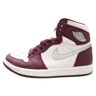 ナイキ(NIKE)のNIKE ナイキ AIR JORDAN 1 HIGH OG BORDEAUX 555088-611 エアジョーダン1 レトロハイ ボルドー ハイカットスニーカー US8.5/26.5cm(スニーカー)