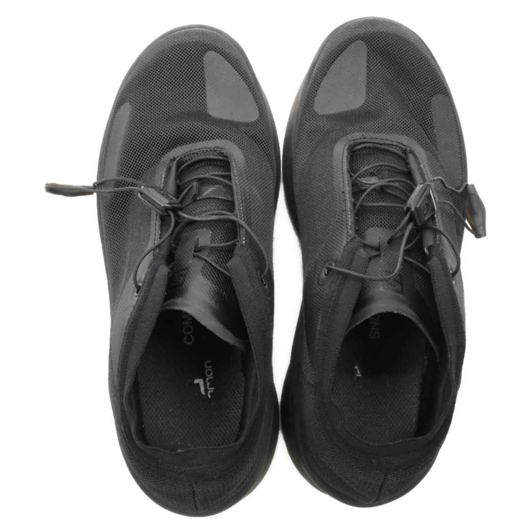 COMME des GARCONS(コムデギャルソン)のCOMME des GARCONS コムデギャルソン ×salomon sense feel センス フィール 厚底 ローカットスニーカー ブラック US7.5/24.5cm 415646 メンズの靴/シューズ(スニーカー)の商品写真