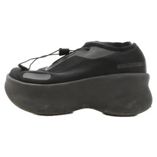 コムデギャルソン(COMME des GARCONS)のCOMME des GARCONS コムデギャルソン ×salomon sense feel センス フィール 厚底 ローカットスニーカー ブラック US7.5/24.5cm 415646(スニーカー)