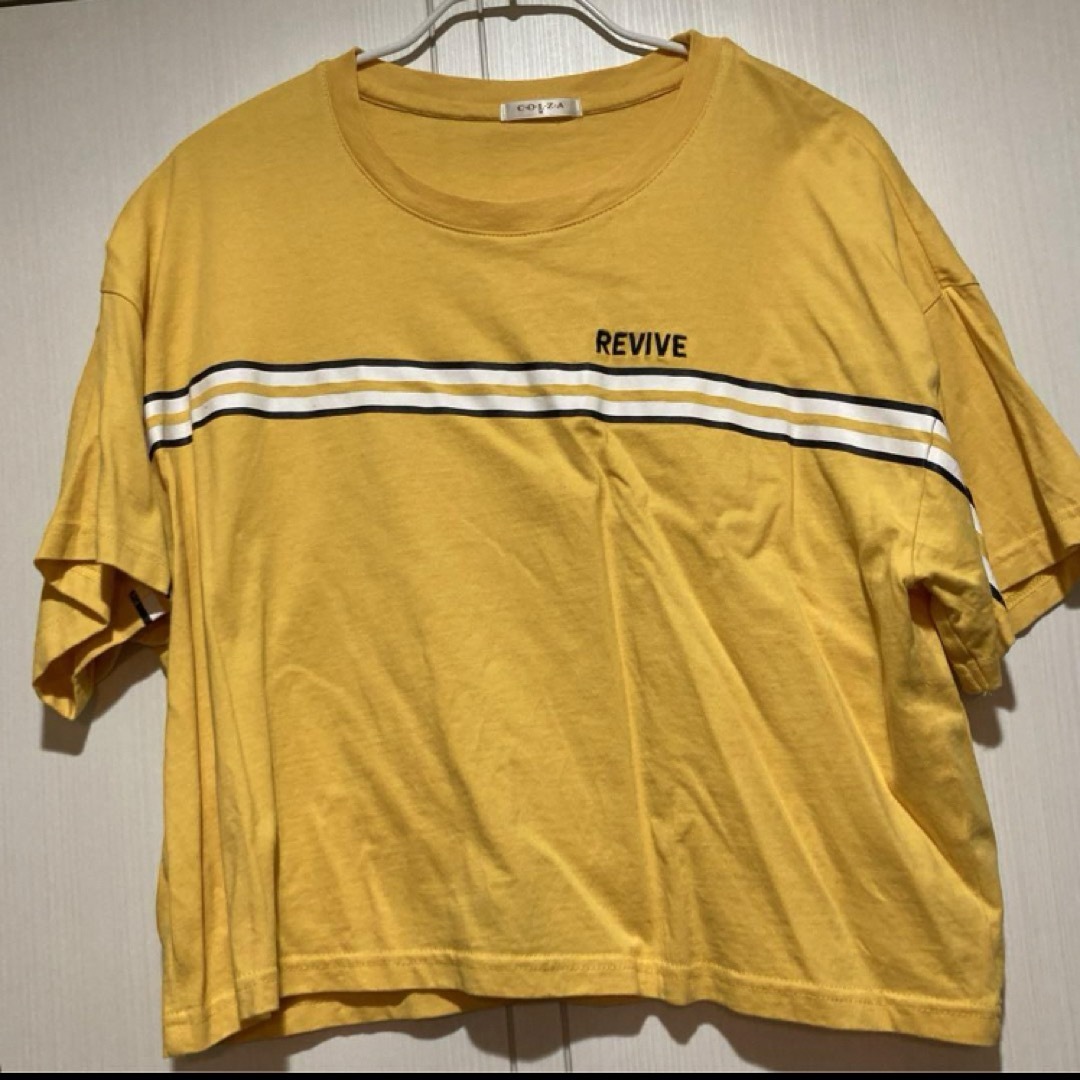 HONEYS(ハニーズ)のハニーズ Tシャツ イエロー レディースのトップス(Tシャツ(半袖/袖なし))の商品写真