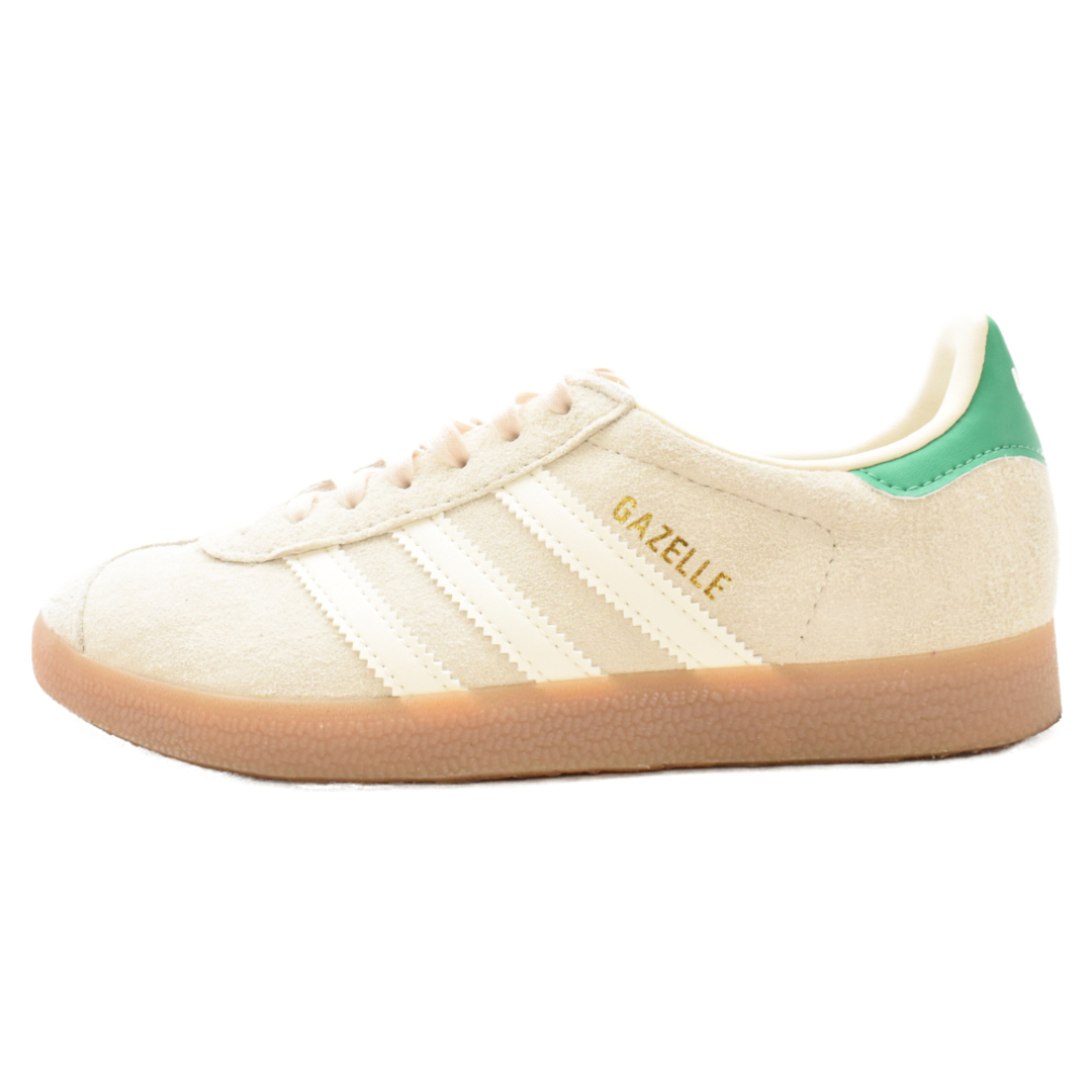 adidas(アディダス)のadidas アディダス GAZELLE W ガゼル ウィメンズ ローカットスニーカー ガムソール ホワイト/グレー IF3235 US7/24.cm レディースの靴/シューズ(スニーカー)の商品写真