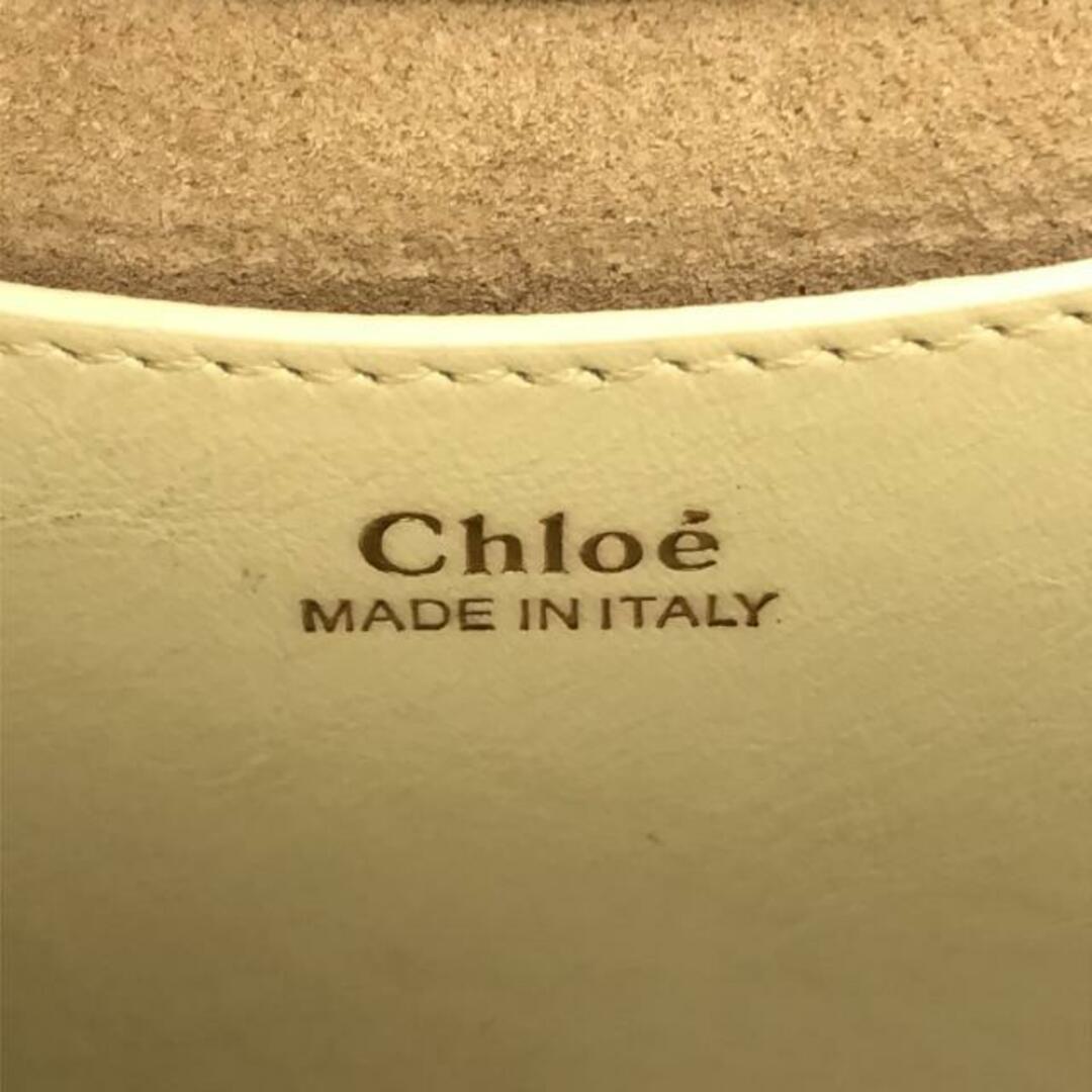 Chloe(クロエ)のChloe(クロエ) ハンドバッグ キス スモール アイボリー×ゴールド ミニバッグ レザー×金属素材 レディースのバッグ(ハンドバッグ)の商品写真