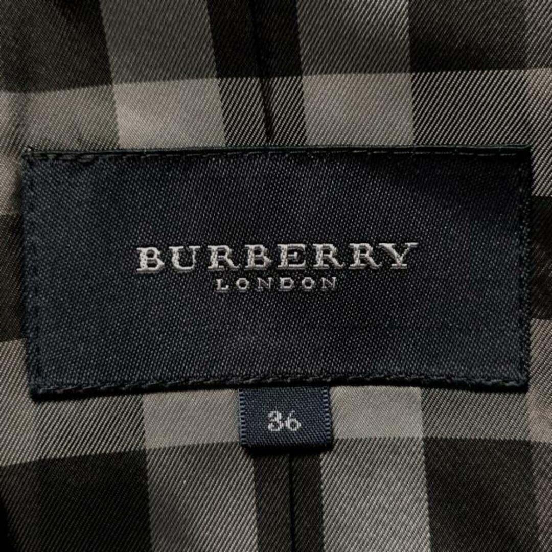 Burberry LONDON(バーバリーロンドン) ジャケット サイズ36 M レディース - ダークネイビー 長袖/ストライプ/春/夏 レディースのジャケット/アウター(その他)の商品写真